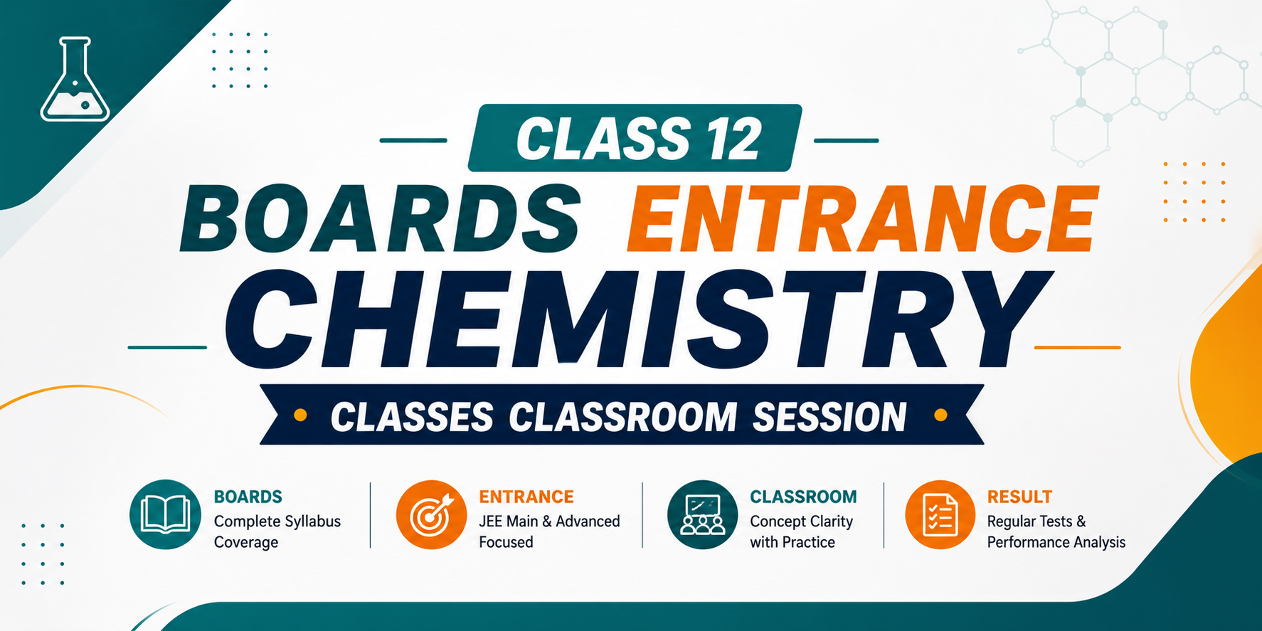 Class 12 Boards Entrance Chemistry Classes classroom session