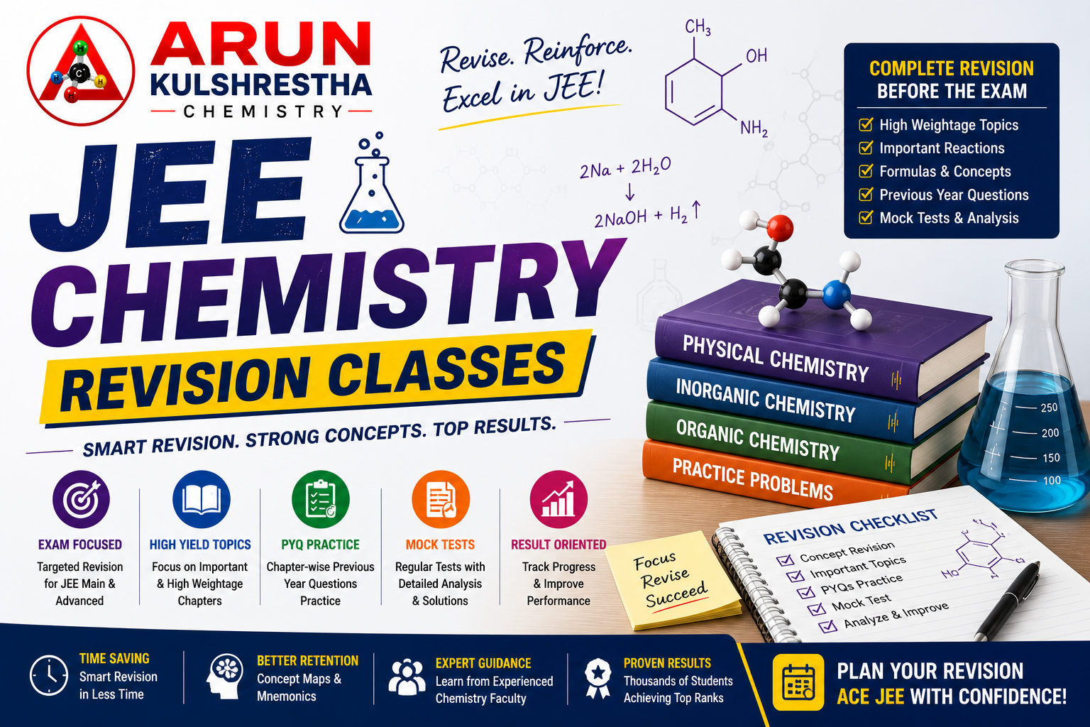 JEE Chemistry Revision Classes Jaipur