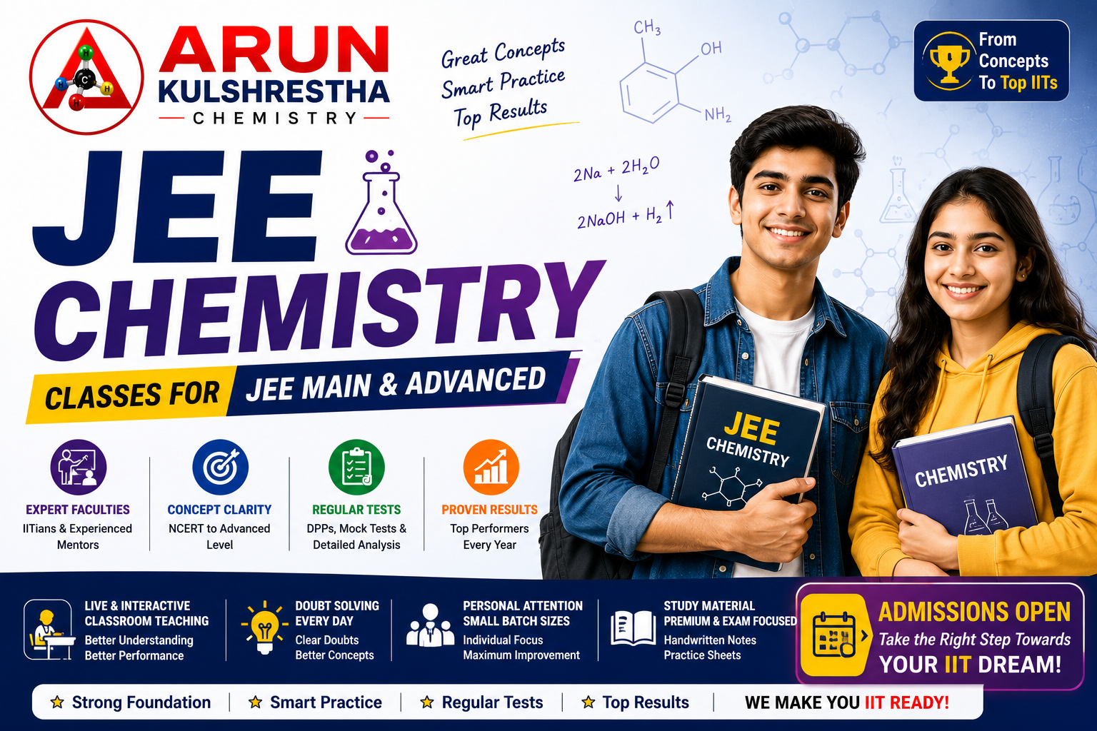 JEE Chemistry Classes Jaipur classroom learning session