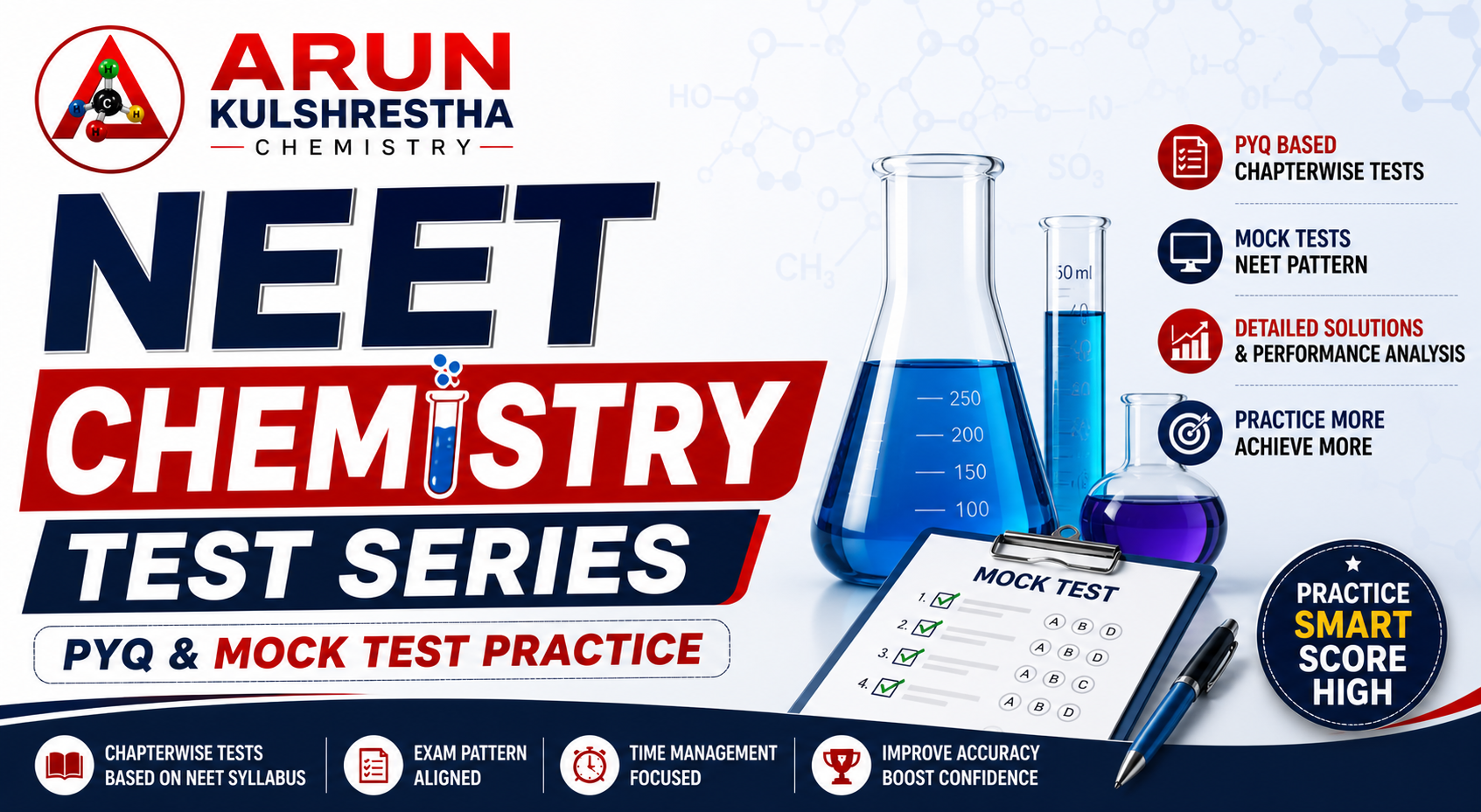 NEET Chemistry Test Series Jaipur PYQ and mock test practice