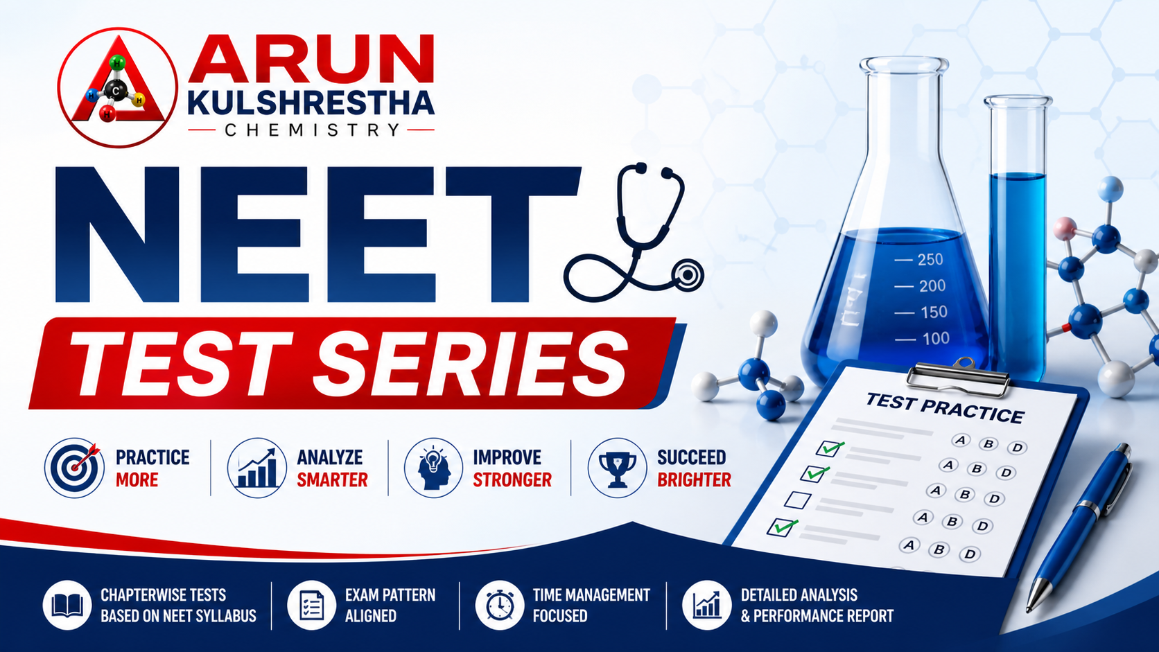 NEET Chemistry Test Series Jaipur classroom mock test session