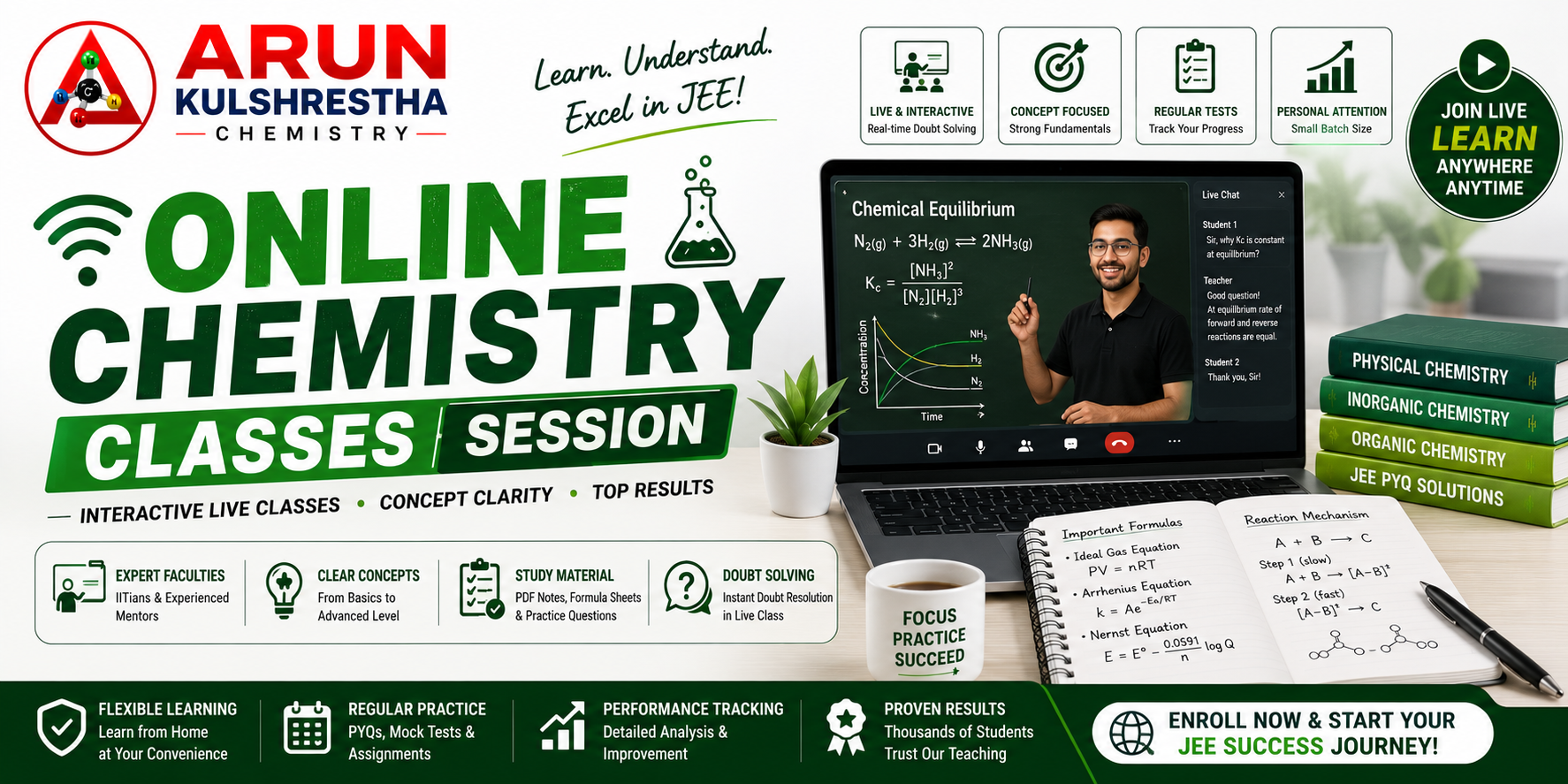 Online Chemistry Classes session