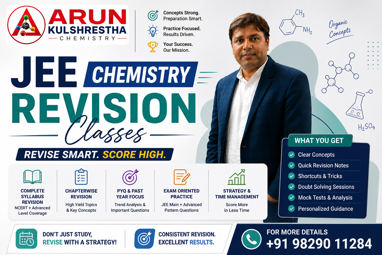 JEE Chemistry Revision Classes Jaipur